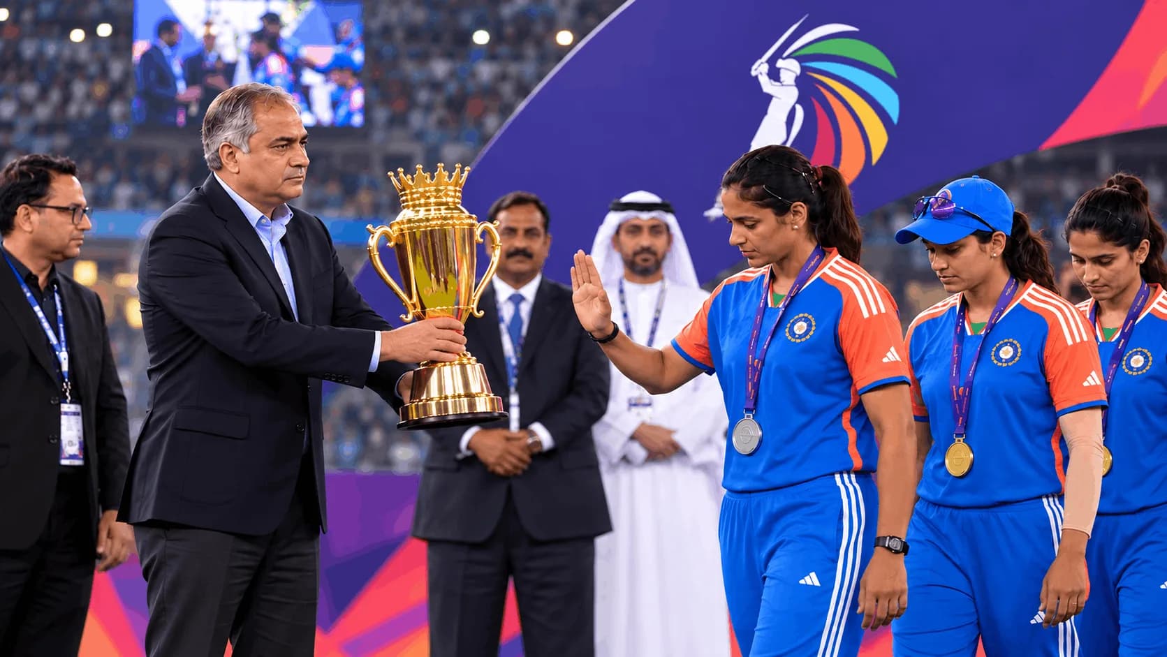 India Refuses Women’s Asia Cup Trophy from Mohsin Naqvi