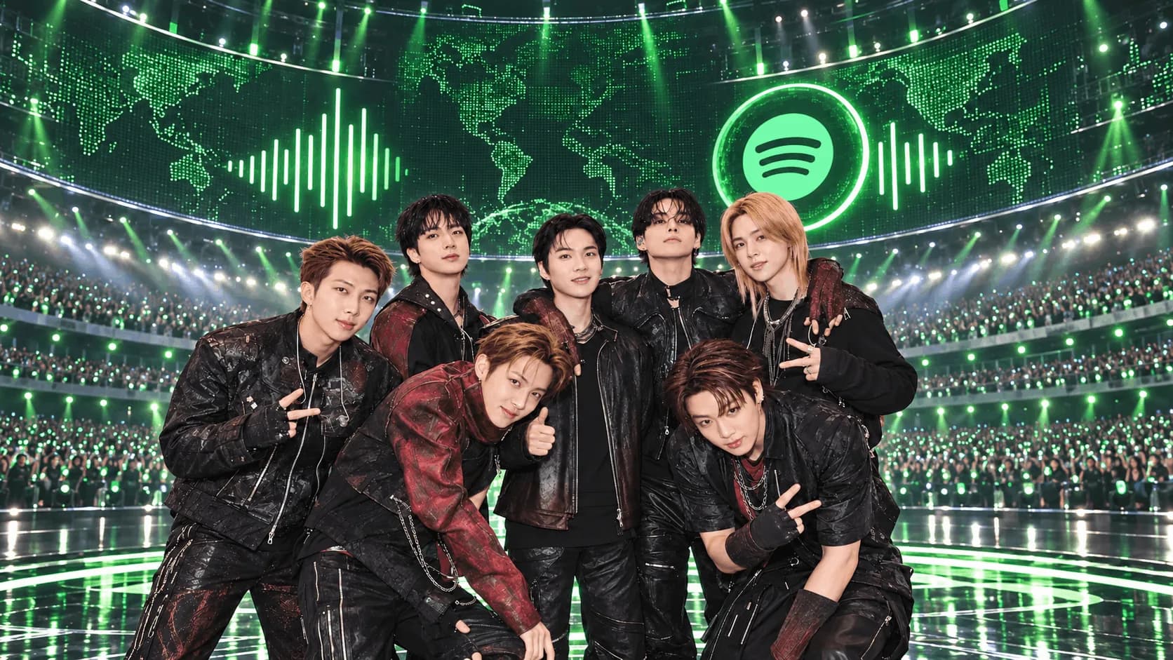 BTS Breaks Record With 8.68B Spotify Streams in 2026