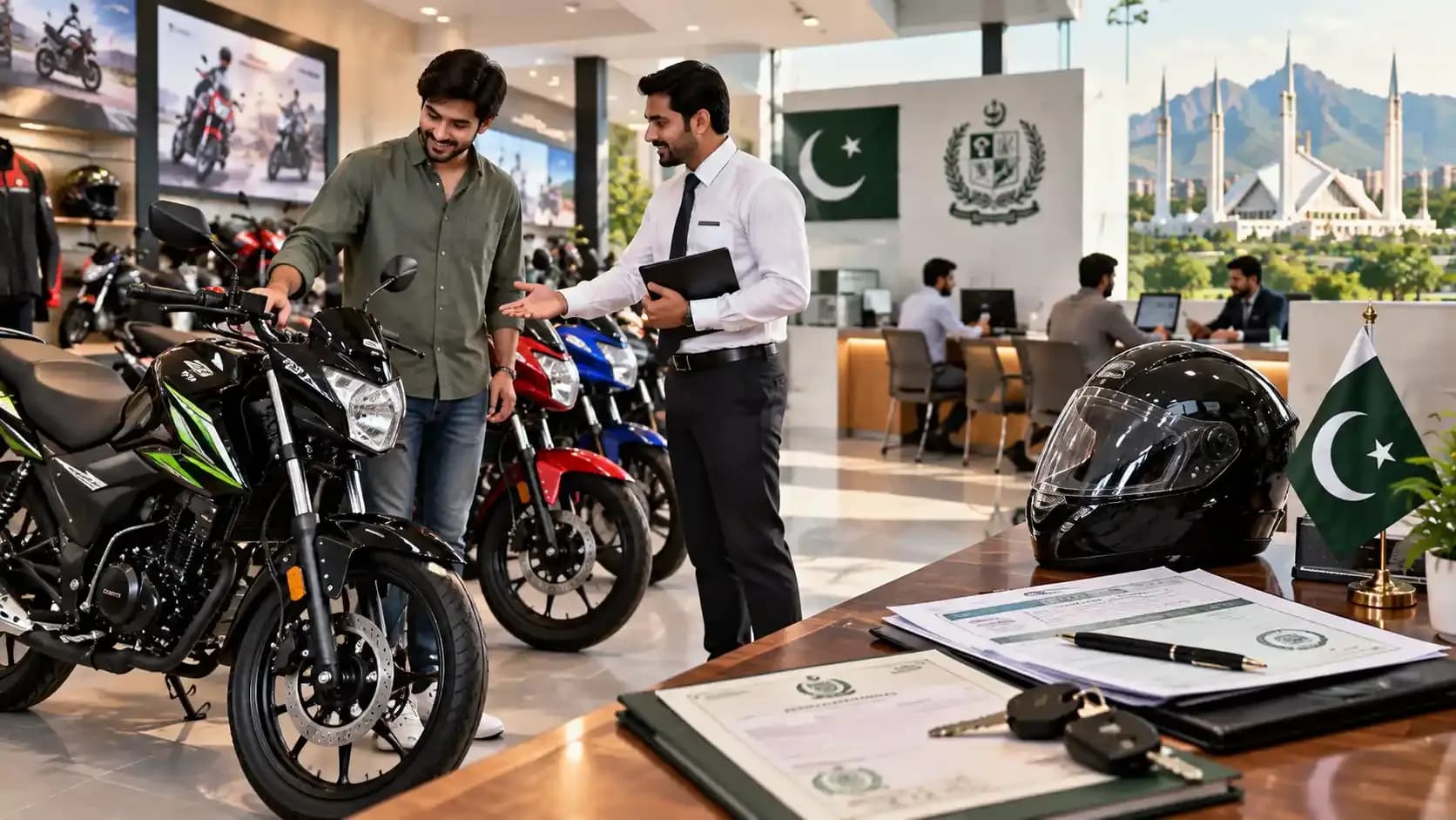 Buying a Motorcycle in Pakistan - Prices, Registration, Token Tax