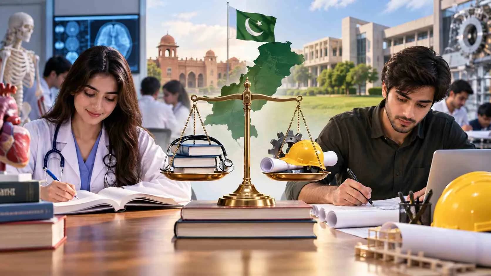 How Medical and Engineering Merit Is Calculated in Pakistan