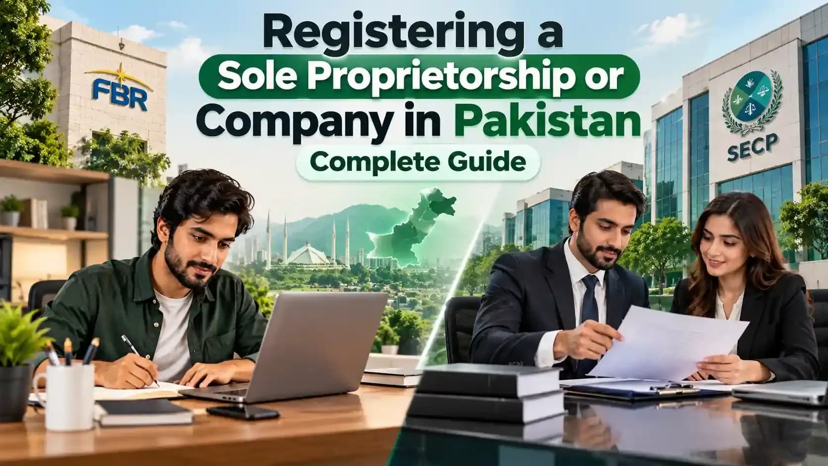 Registering a Sole Proprietorship or Company in Pakistan - Complete 2026 Guide