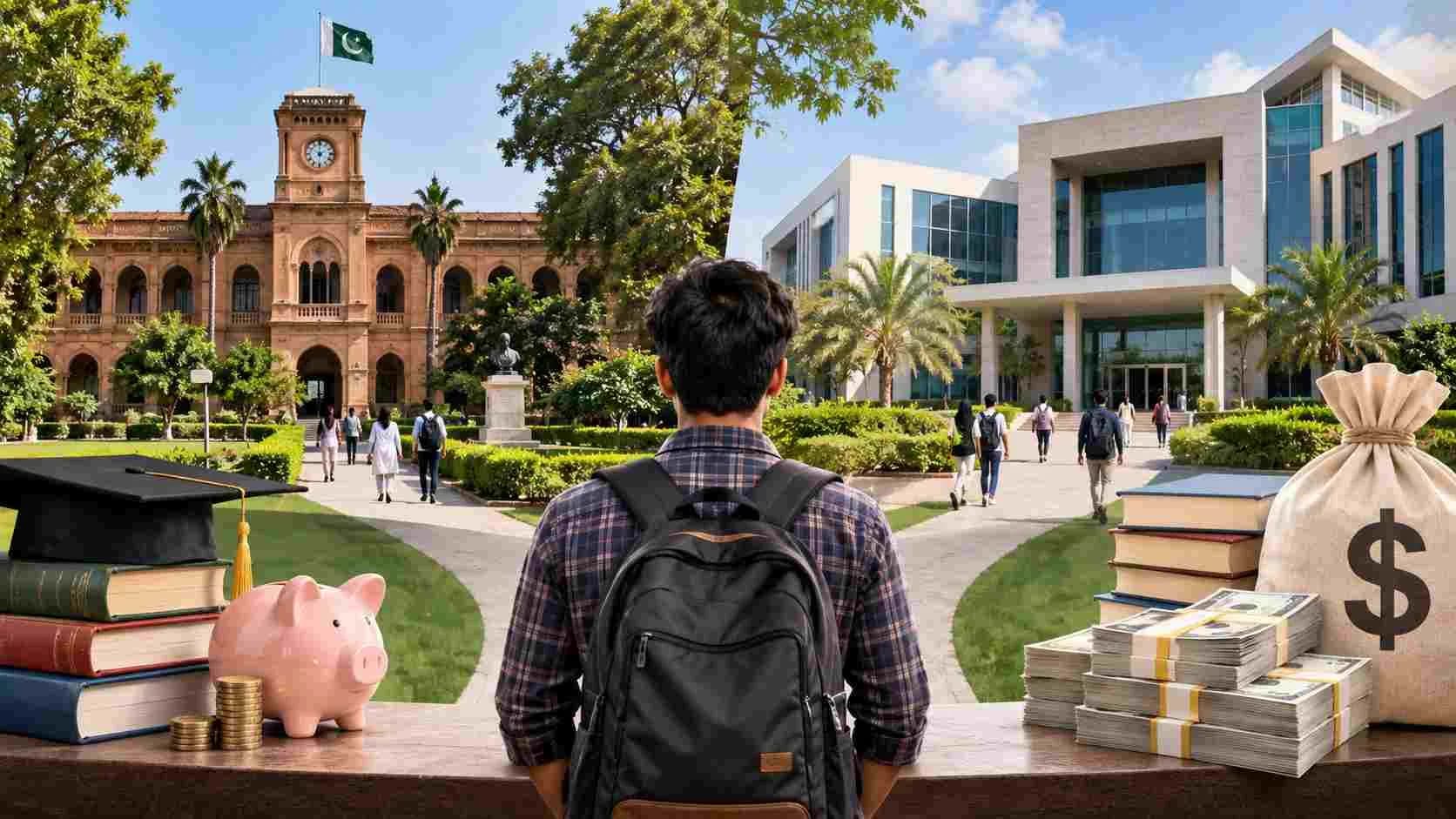University Fees in Pakistan - Public vs Private Comparison