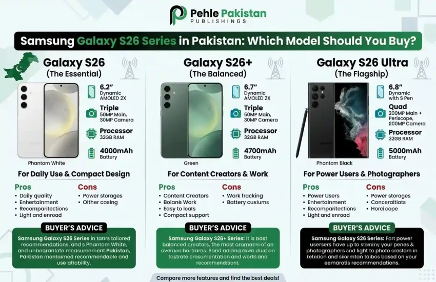 Samsung Galaxy S26 Series in Pakistan Which Model Should You Buy?.