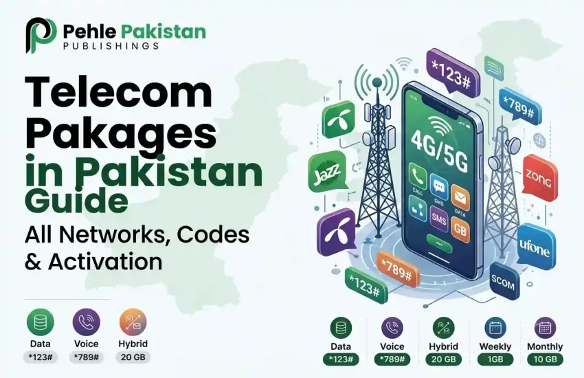 Telecom Packages in Pakistan 2026 Guide All Networks, Codes & Activation